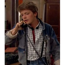 Marty Mcfly Denim Jacket